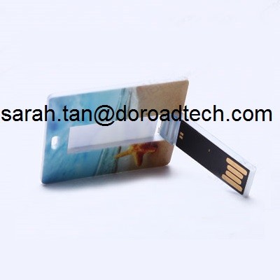 Buy Wholesale Customized Plastic Card USB Flash Drive DIY Logo Business & Holiday Gift USBs at wholesale prices