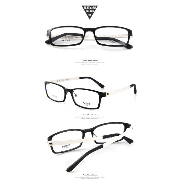 Heat Resistant Super Light Eyeglass Frames , Lightweight Optical Frames 16MM Bridge