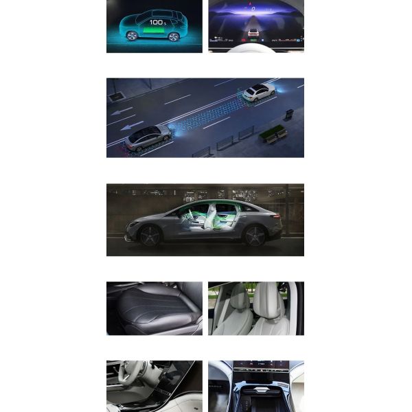 2023 Mercedes Benz BENZ EQE SUV 500 amg 4WD Pure Electric Auto With Ternary Lithium Battery 4MATIC Car Suv