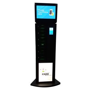 Electronic Lock Commercial Cell Phone Charging Stations