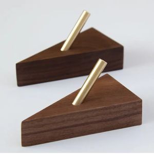 Custom Wooden Wall Hooks for Bathroom Towel Hanging