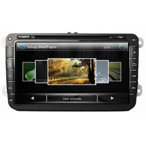 Ouchuangbo Car Radio DVD Player GPS Navi HD Video for Volkswagen Magotan Golf 5