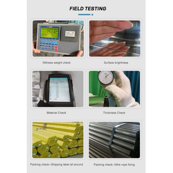 Outer Diameter 25mm Stainless Steel Pipe Tube 631 630 Austenitic Polished Mirror