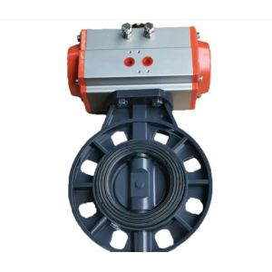 Customize Ductile Iron Pneumatic Actuator Butterfly Valve with Complete