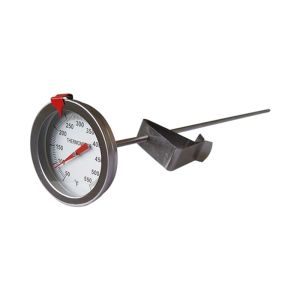 Instant Read Bimetal Candy Deep Fry Thermometer , Stainless Steel Thermometer