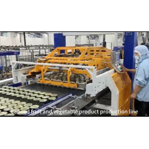 OEM Canned Food Packaging Machine Fruit Vegetable Product Production Line
