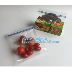 Bulk Plastic Sealed Bag cut Rounds Food Storage Bag For Bean, freezer saver