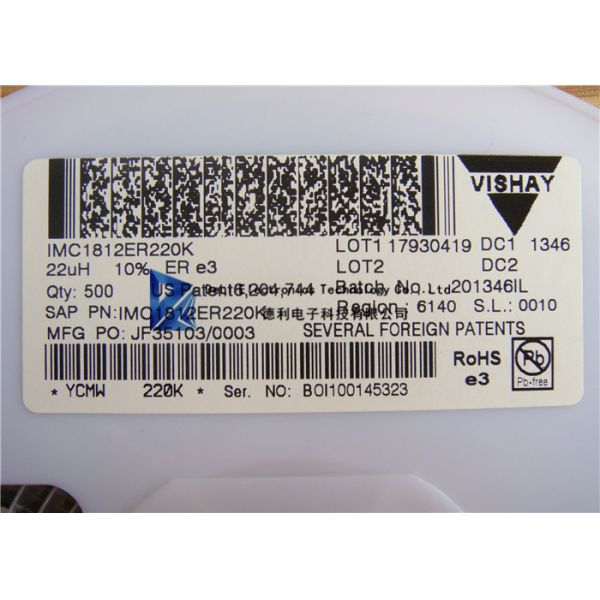 IMC1812ER220K 22µH Unshielded SMD Chip Inductors Wire Wound Inductor 180mA 3.2