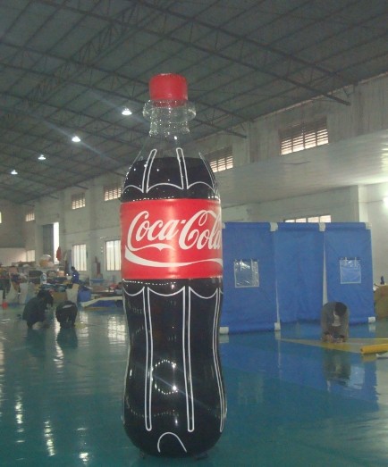 Buy Giant Inflatable Coca Cola Bottle for Advertising / Display at wholesale prices
