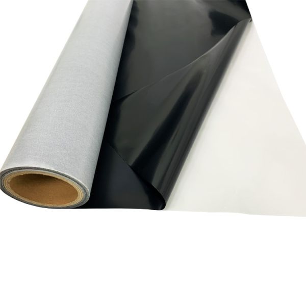 Buy TPU Hotmelt Adhesive Film / 150cm Black Adhesive Film For Cotton Fabric Lamination at wholesale prices