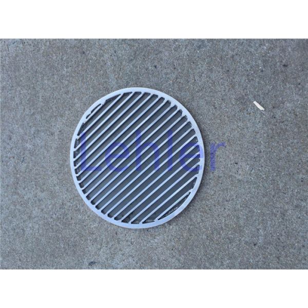 Buy WWS-400 Wedge Wire Screen Filter , Flange Ring Wedge Wire Panel With Smooth Surface at wholesale prices