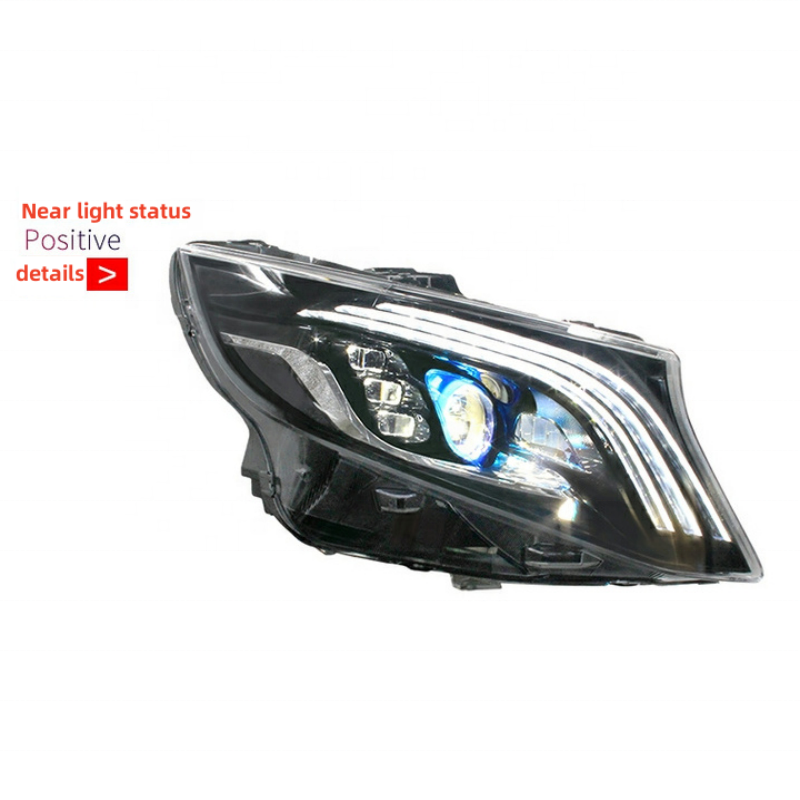 LED Running Light Water Steering V260 W447 Headlight Assembly For Mercedes Benz VITO