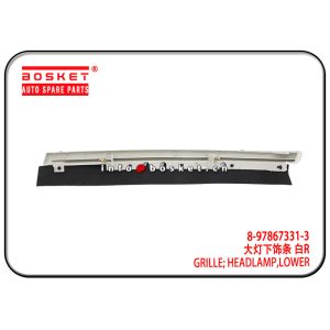 4JB1 NKR55 Isuzu Body Parts 8-97867331-3 8978673313 Lower Head Lamp Grille