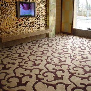 Handmade Wool Oriental Rugs Embossed Surface Moisture - Proof Feature