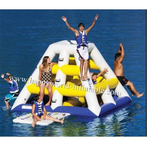 Inflatable water tower, aquaglide water slide , water park games