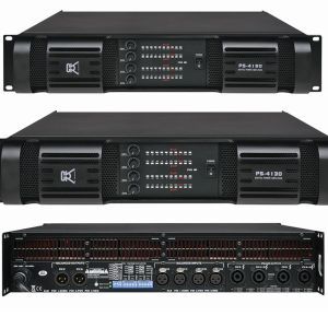 Dj Sound Equipment 1300watt 4- Channel Switching Power Amplifier