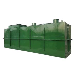 ISO9001 Rustproof Compact Portable Wastewater Treatment Units