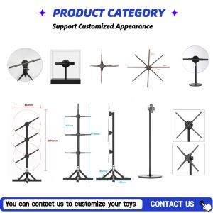 3D Holographic Fan with Indoor Use Android App Compatibility and Multiple