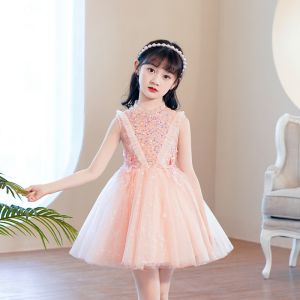 Summer Children's Clothing New Girl Princess Dress Sequin Design