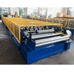 0.3mm - 0.8mm PPGI Roof Panel Roll Forming Machine Glazed Tile