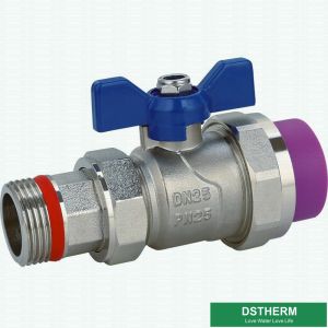 PPR Single Male Union Butterfly Handle Check Valve