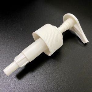 White 28mm Lotion Pump Leaf Molding for Shampoo Bottle Plastic Hand Liquid