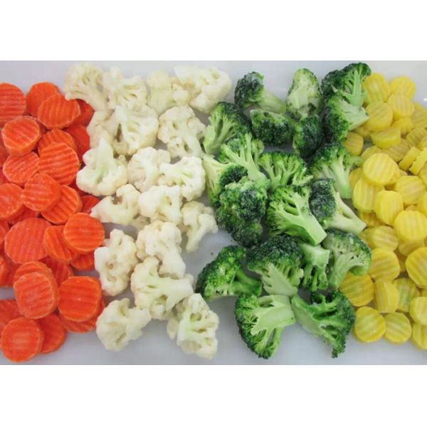 BRC Certified 100% Fresh Delicious IQF Bulk Frozen Mixed Vegetables