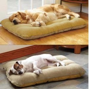Soft Anti Slip Indoor Outdoor Pet Pillow Bed With Removable Washable Cover