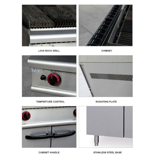 Commercial Heavy Duty Chicken Gas Grill Machine