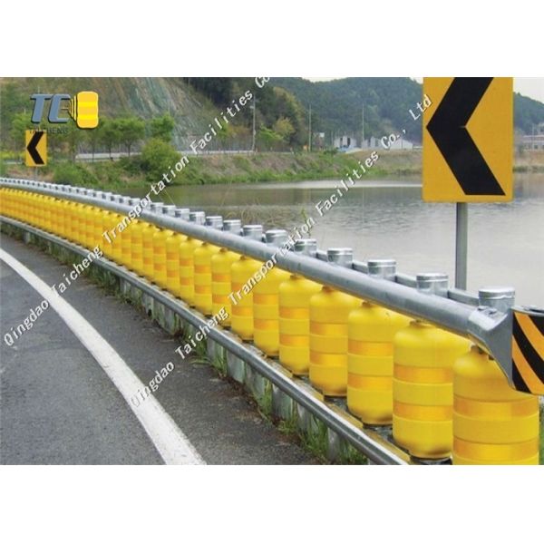 Buy Traffic Protection Roller Crash Barrier Polyurethane Guardrail at wholesale prices