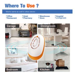 Solid Material Ultrasonic Cockroach Repeller Electronic Insect Rat Control Wide