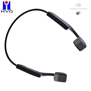 Bone Conduction CSR Wireless Earbuds Open Ear Headphones With Mic Bluetooth