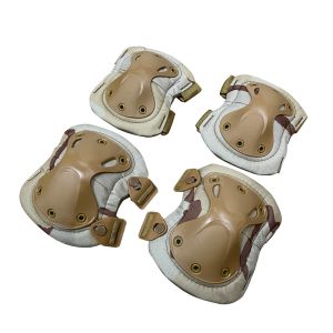 China Adjustable Outdoor Training Knee and Elbow Pads for Sport Protection One Size Fits All on sale