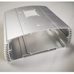Curved U Shaped Aluminium Extruded Profiles Building And Construction Use