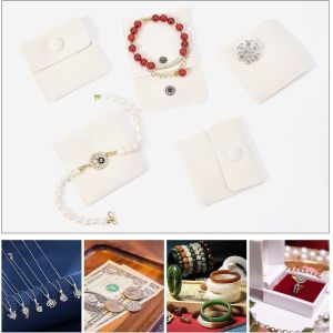 Shockproof Protective Storage Durable Lightweight Velvet Jewelry Pouch