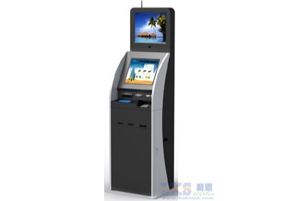 Buy Dual Screen Payment Cash Machine With Card Reader / Wireless Module at wholesale prices