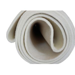 Quality Light Yellow Color Seamless Nomex Felt For Heat Transfer Printing Machine for sale