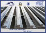 Heavy Din 536 Crane Rail A75 / Steel Rail Track With Q235B Material