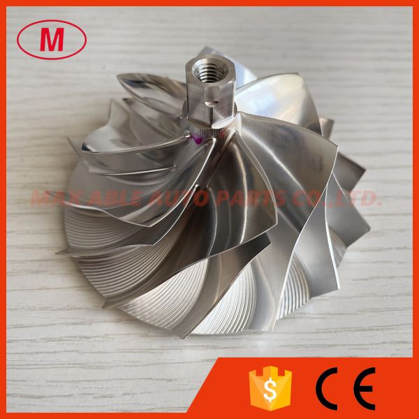 TD05H reverse 57.69/78.00mm 7+7 blades LEP style performance Turbocharger milling/aluminum 2618/billet compressor wheel