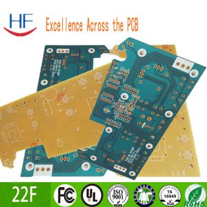 Quality 2oz Single Sided PCB Board Fabrication Gold Plating 0.6mm Copper FR4 Base for sale