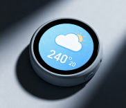 1.3 Inch Round TFT LCD Display with 240*240 Resolution and 32.4mm Active Area