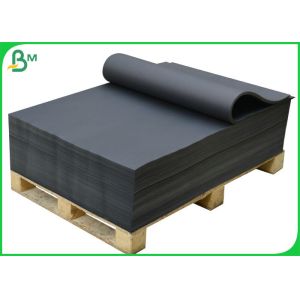 100% Wood Pulp 300g Large Black Chipboard Sheets For Gift Box 70 x 100cm