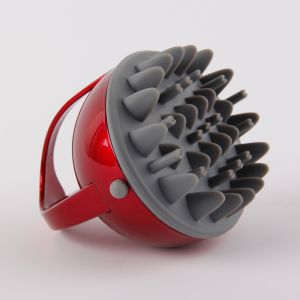 Waterproof Shampoo Scalp Massager 2 AAA Batteries Operated ABS Material