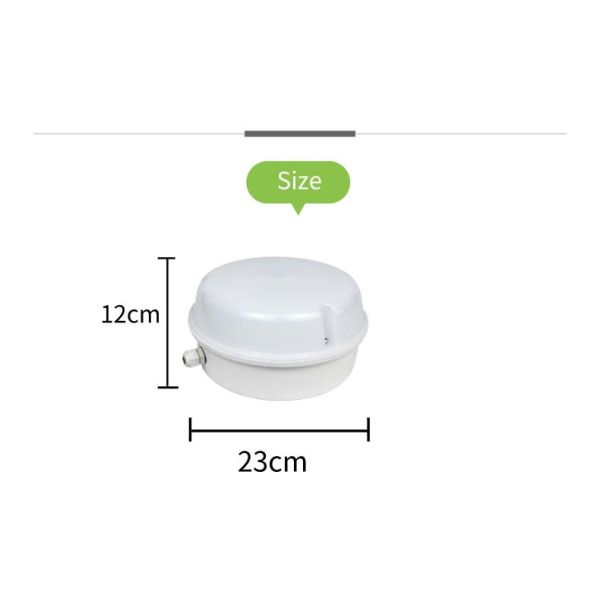 3 Hours 15W 6500K Wall Mounted LED Emergency Light