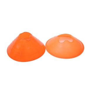 Flower 20*6cm Soccer Training Equipment OEM Football Training Cones