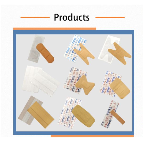 High Quality 72*25mm Customizable Medical Band-Aid Adhesive Bandage OEM Factory Wholesale