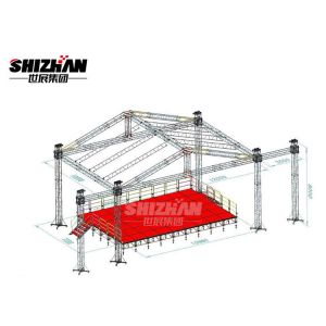 Triangular Spigot Truss Aluminium Triangle Truss System For Display