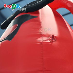 Giant Inflatable Cartoon Characters Lobster Model 4mH Red Colour
