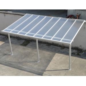 Anti Rust 10x14ft Polycarbonate Aluminum Patio Covers