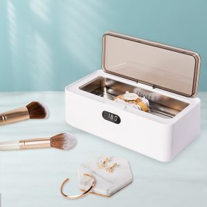 Mini Ultrasonic Washing Machine 450ml Portable Ultrasonic Glasses Cleaner